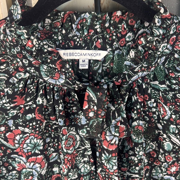 Rebecca Minkoff Multicolor Floral Blouse - Picture 3 of 16